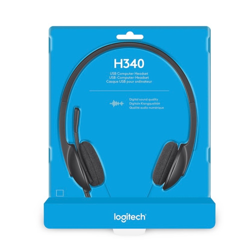 NWT Logitech H340 USB headset